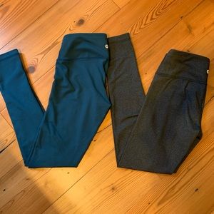 90 Degrees by Reflex Ankle Length Leggings Bundle